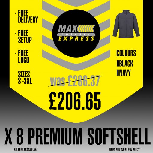 Softshell Max Apparel Bundle Pack_TRA642