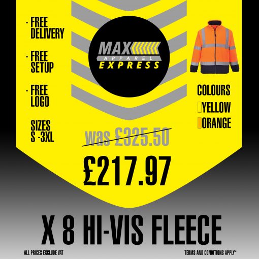 Max Apparel Bundle Pack_hi-vis fleece