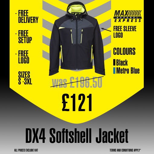 Max Apparel DX4 Softshell Jacket