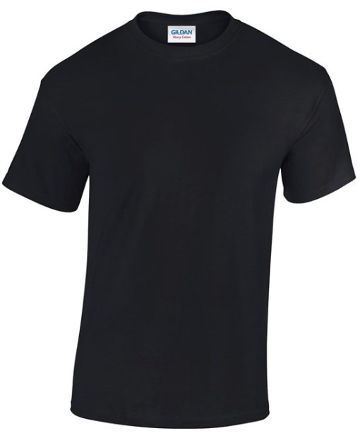 5000 Black Cotton T-Shirt