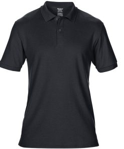 75800 Black Breathable Polo