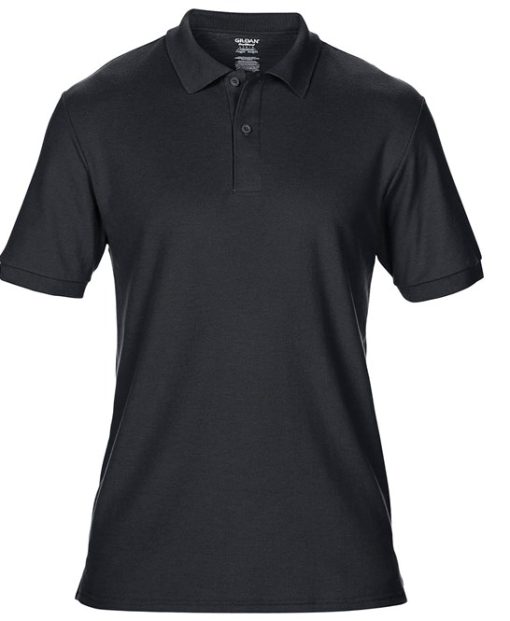 75800 Black Breathable Polo