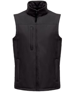 TRA788 Black Soft-Shell Gilet