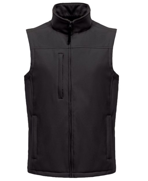 TRA788 Black Soft-Shell Gilet